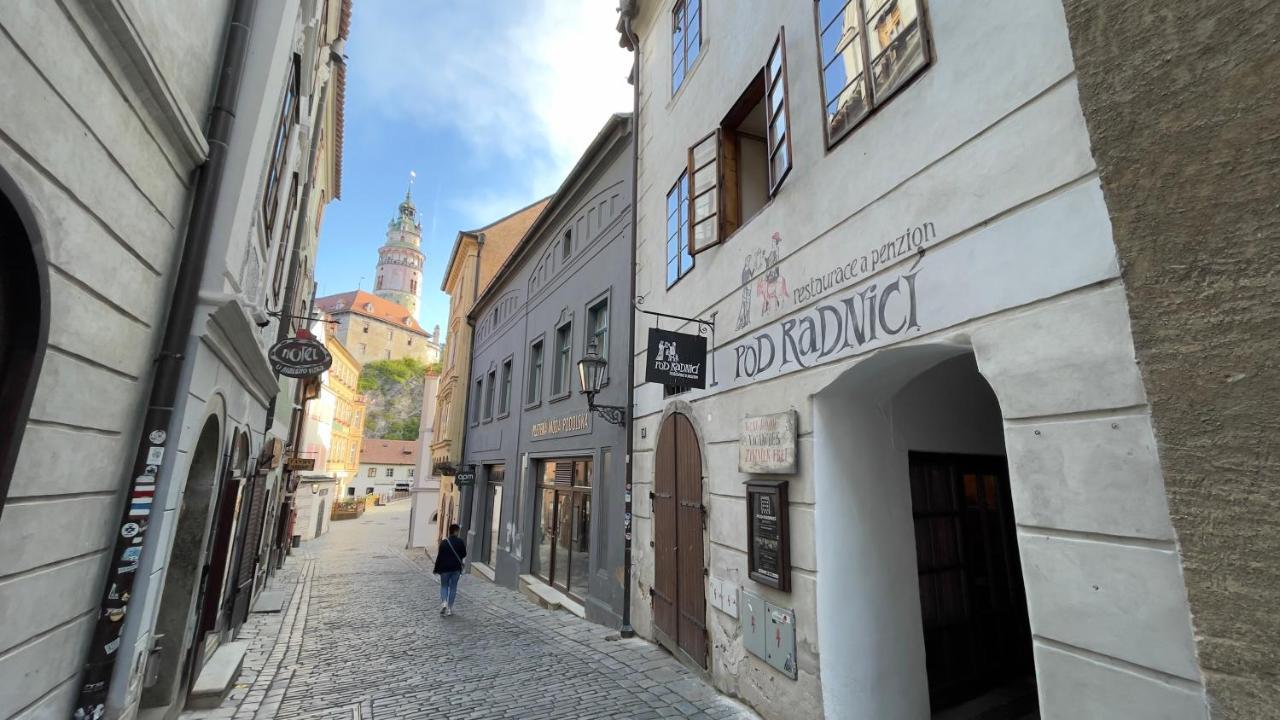 Pension Pod Radnici Český Krumlov Eksteriør bilde