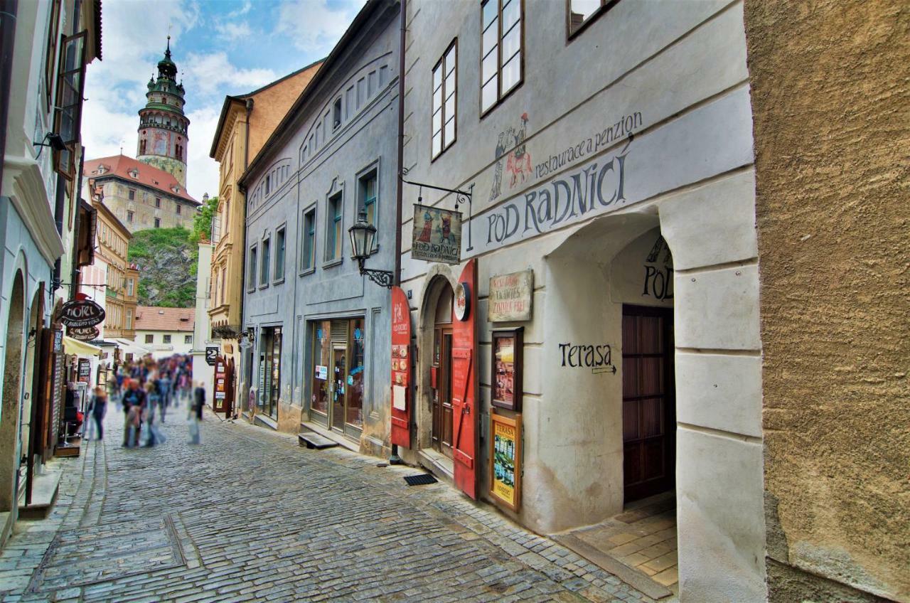 Pension Pod Radnici Český Krumlov Eksteriør bilde